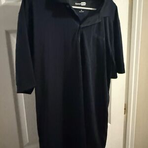 Men's Black Polo Shirt with Progressive logo